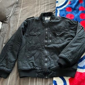 Marc Ecko heavy black jacket XL